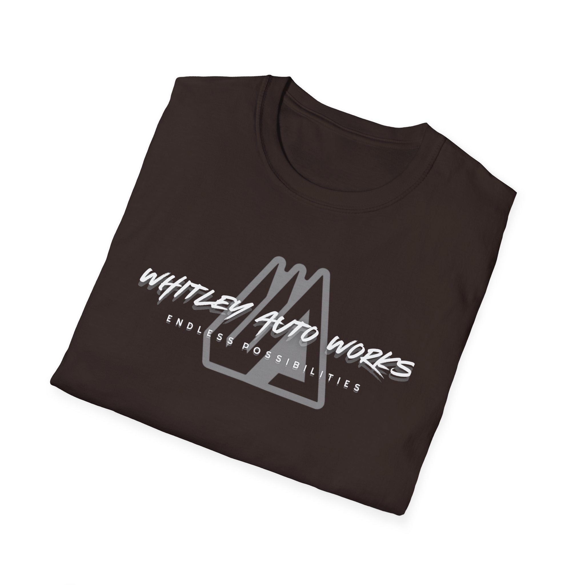 Whitley Auto Works Endless LOGO Tee — Automotive Logo T-Shirt