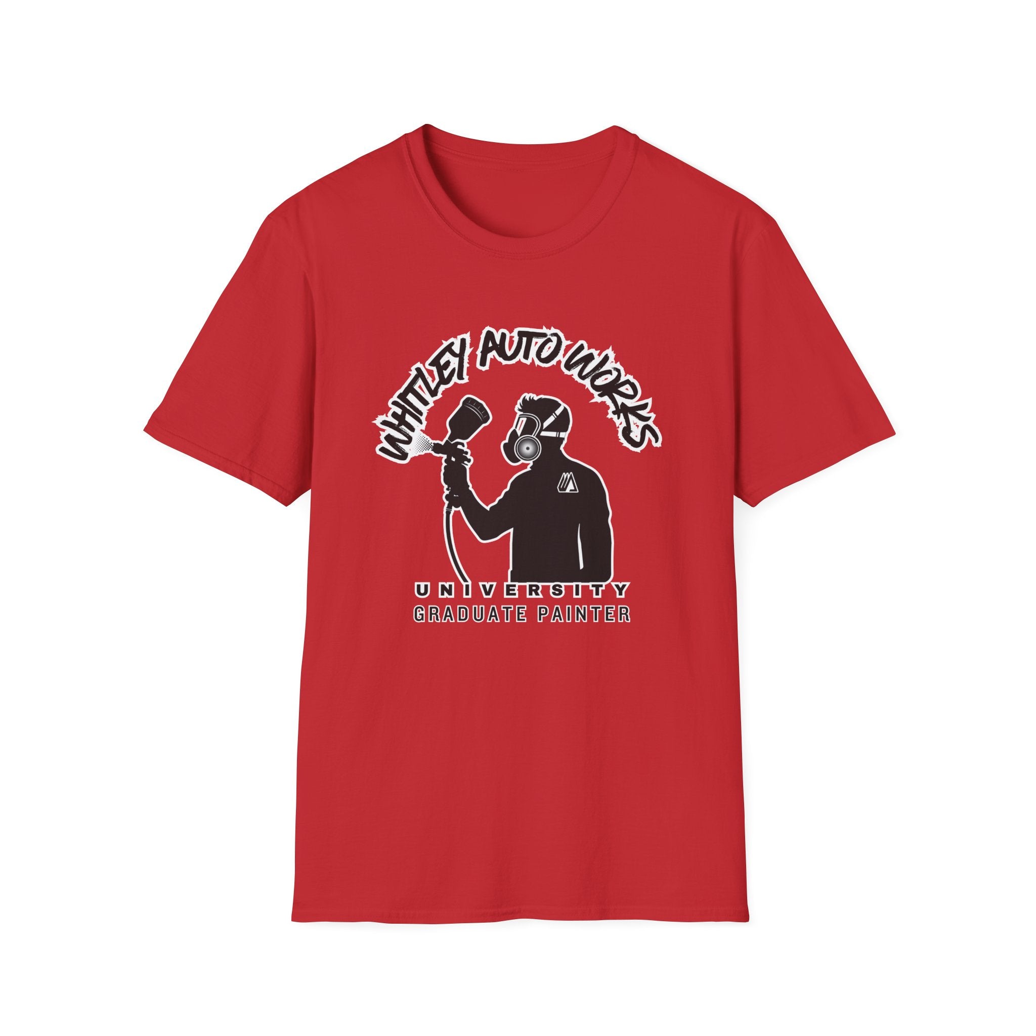 WAW GRAD SCHOOL Certified Painter LOL T-Shirt — Whitley Auto Works Academy Graphic Tee
