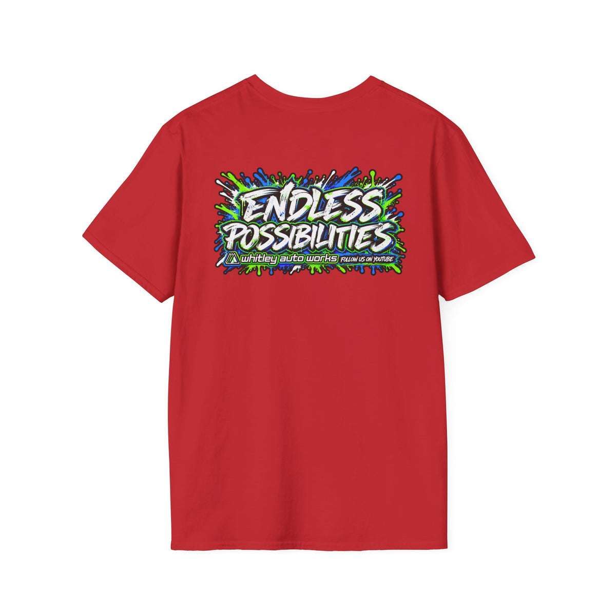 WAW GUMBAL SPLATTER Unisex Softstyle T-Shirt