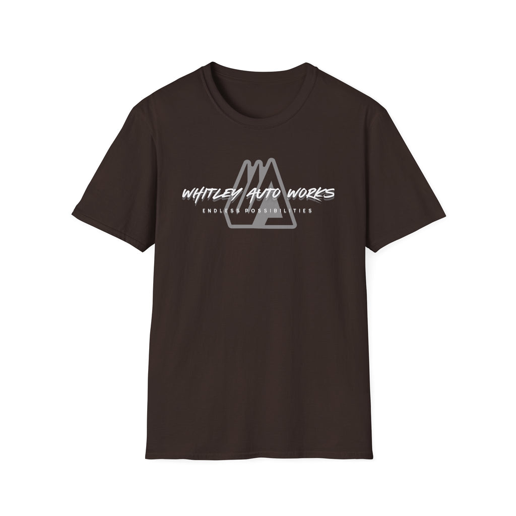 Whitley Auto Works Endless LOGO Tee — Automotive Logo T-Shirt
