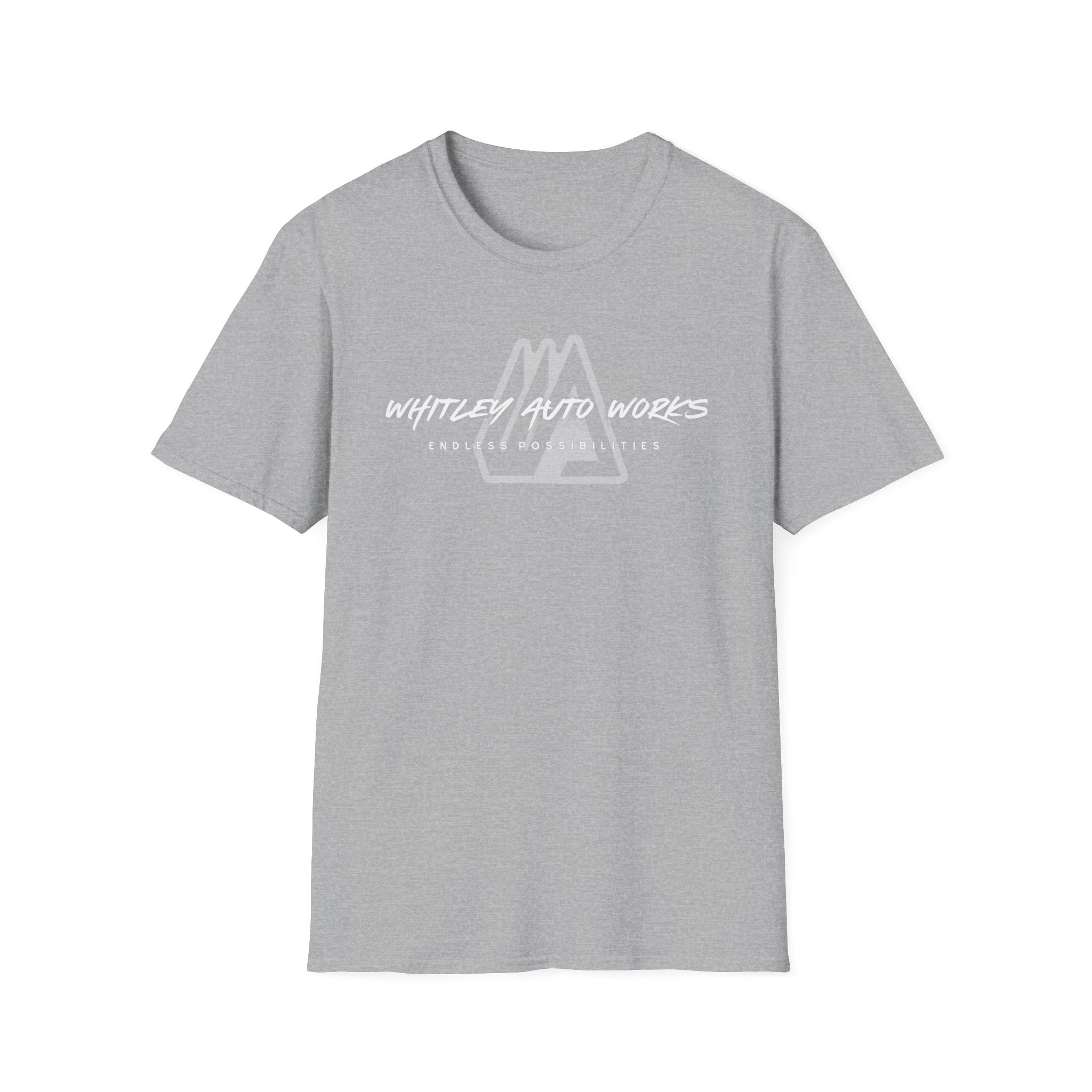Whitley Auto Works Endless LOGO Tee — Automotive Logo T-Shirt