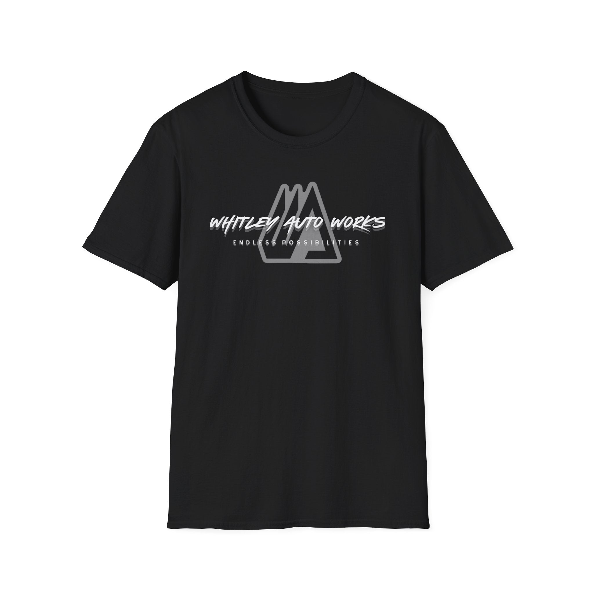 Whitley Auto Works Endless LOGO Tee — Automotive Logo T-Shirt