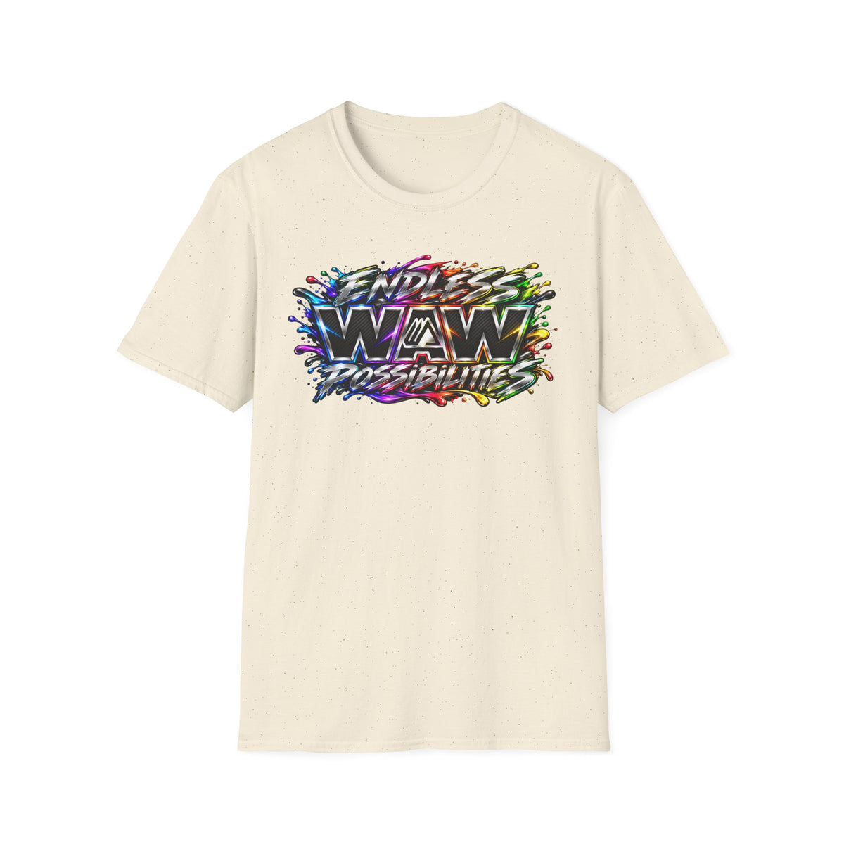 CRAZY COLORS ENDLESS Possibilities Inspirational Graphic T-Shirt