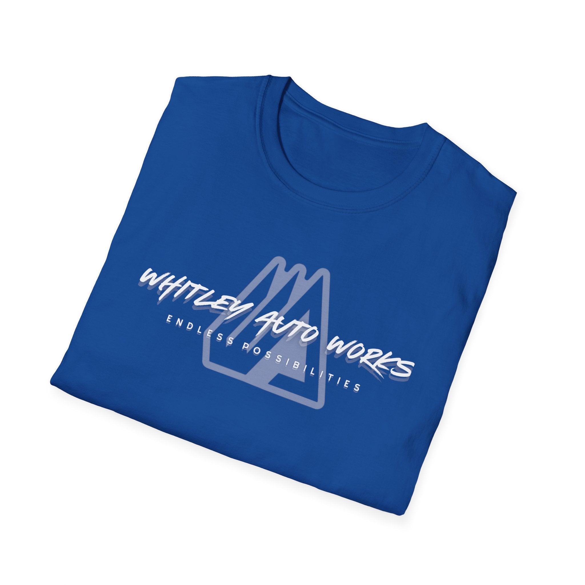 Whitley Auto Works Endless LOGO Tee — Automotive Logo T-Shirt
