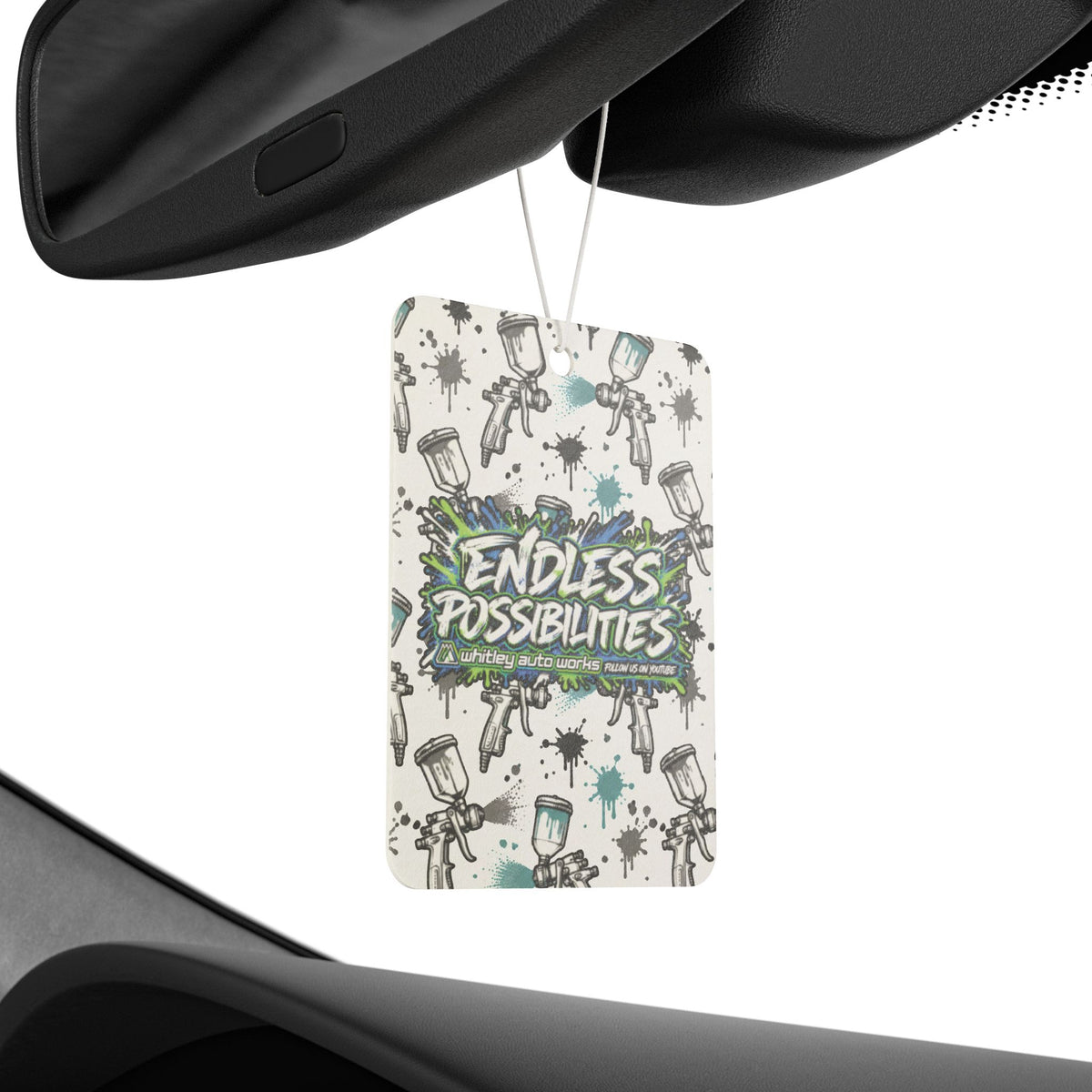 WAW Endless Possibilities SPLATTERD Car Air Freshener