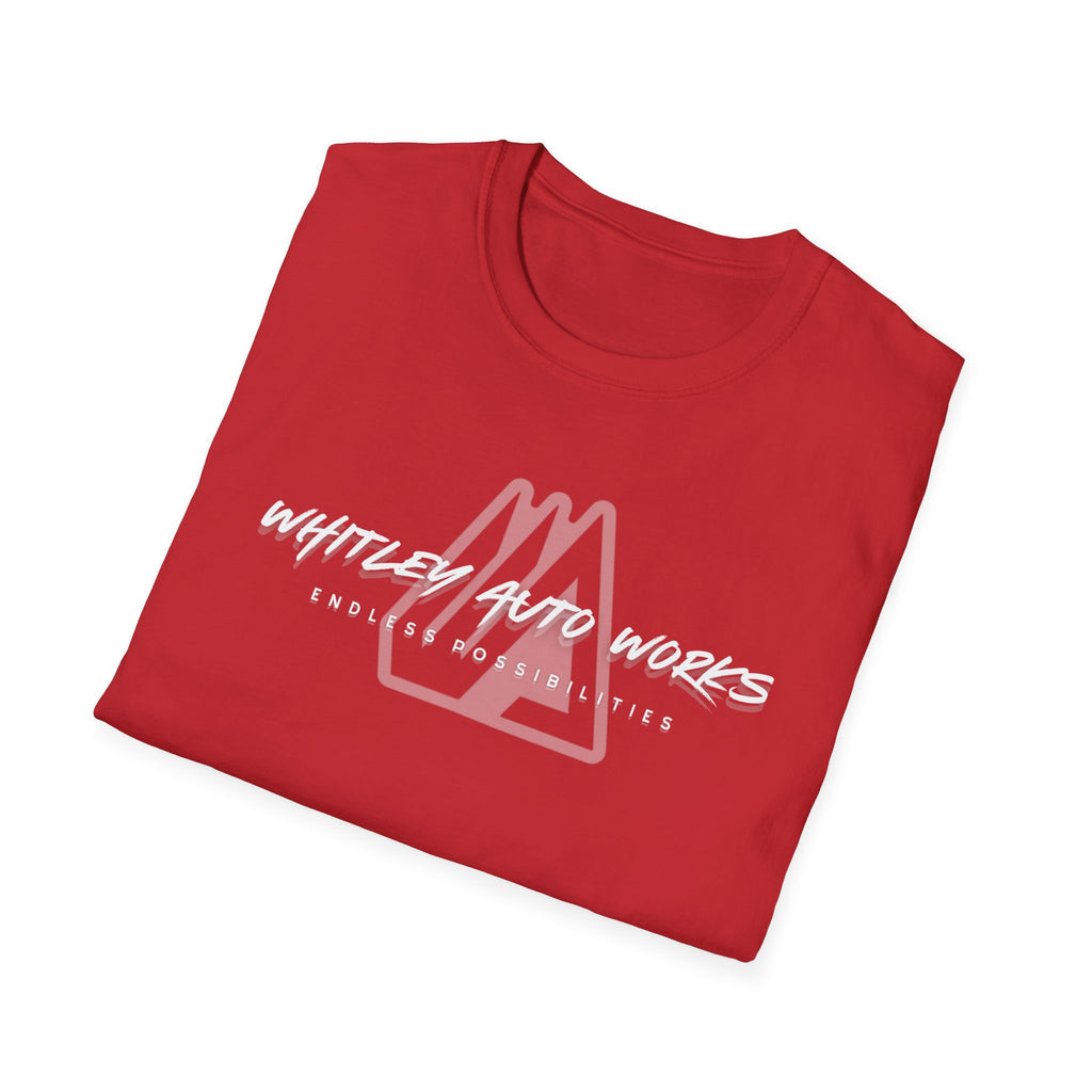 Whitley Auto Works Endless LOGO Tee — Automotive Logo T-Shirt