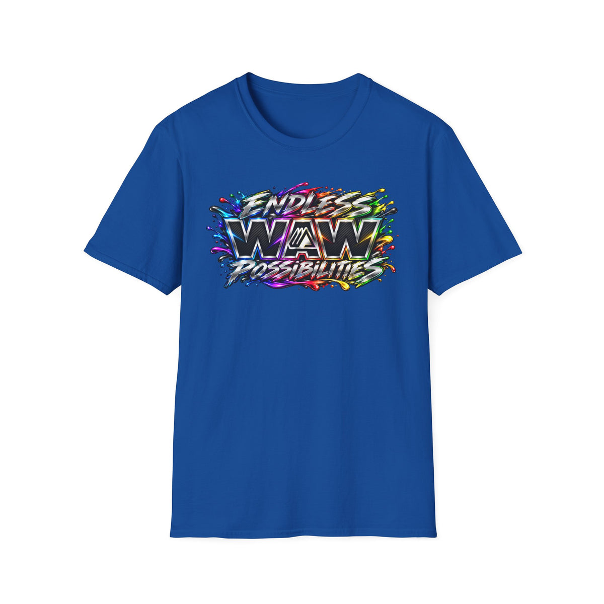CRAZY COLORS ENDLESS Possibilities Inspirational Graphic T-Shirt