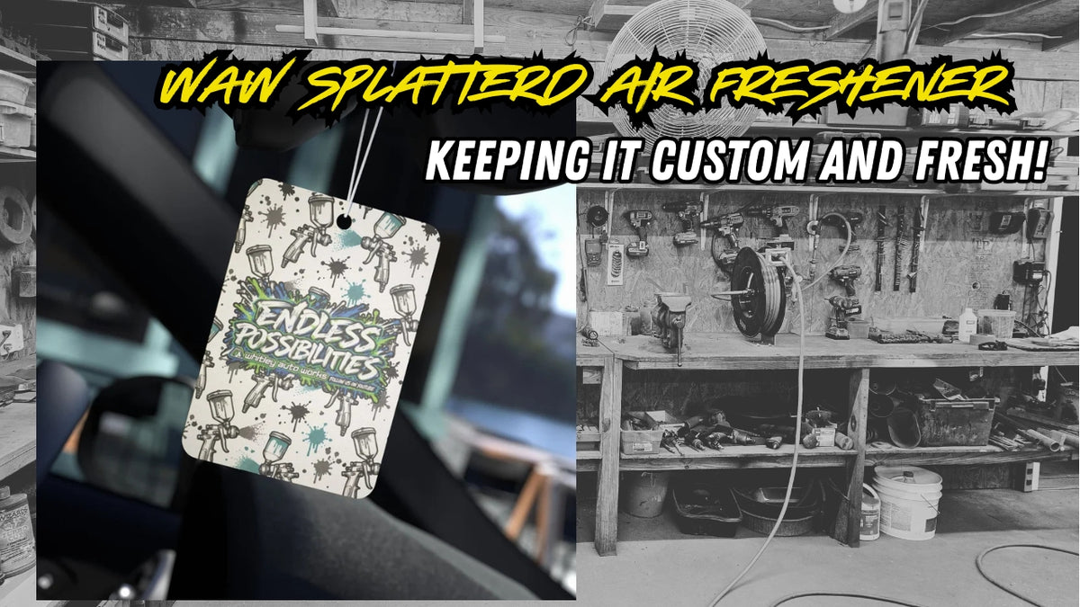 WAW Endless Possibilities SPLATTERD Car Air Freshener