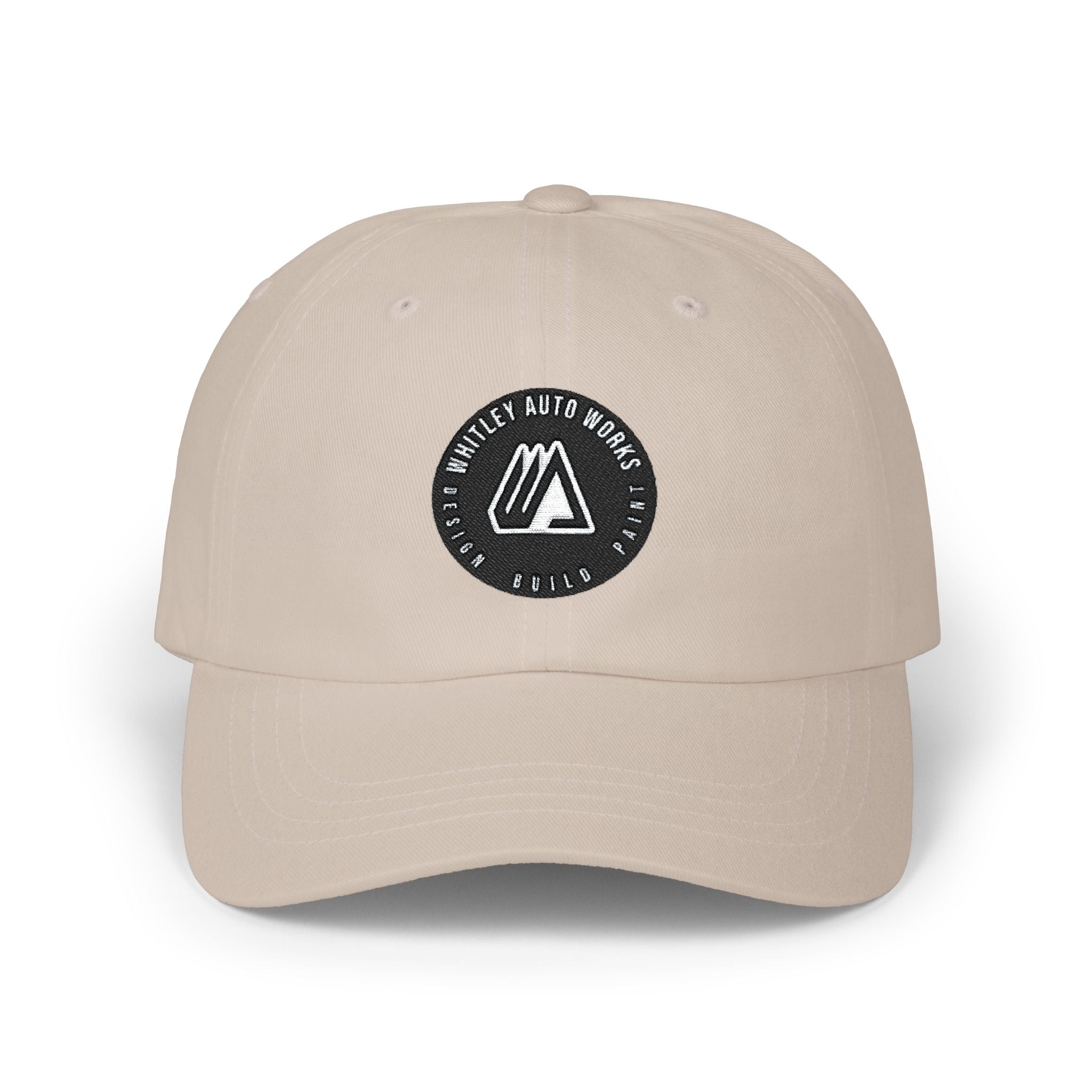 WAW Classic Dad Hat – Minimalist Embroidered Logo Baseball Hat