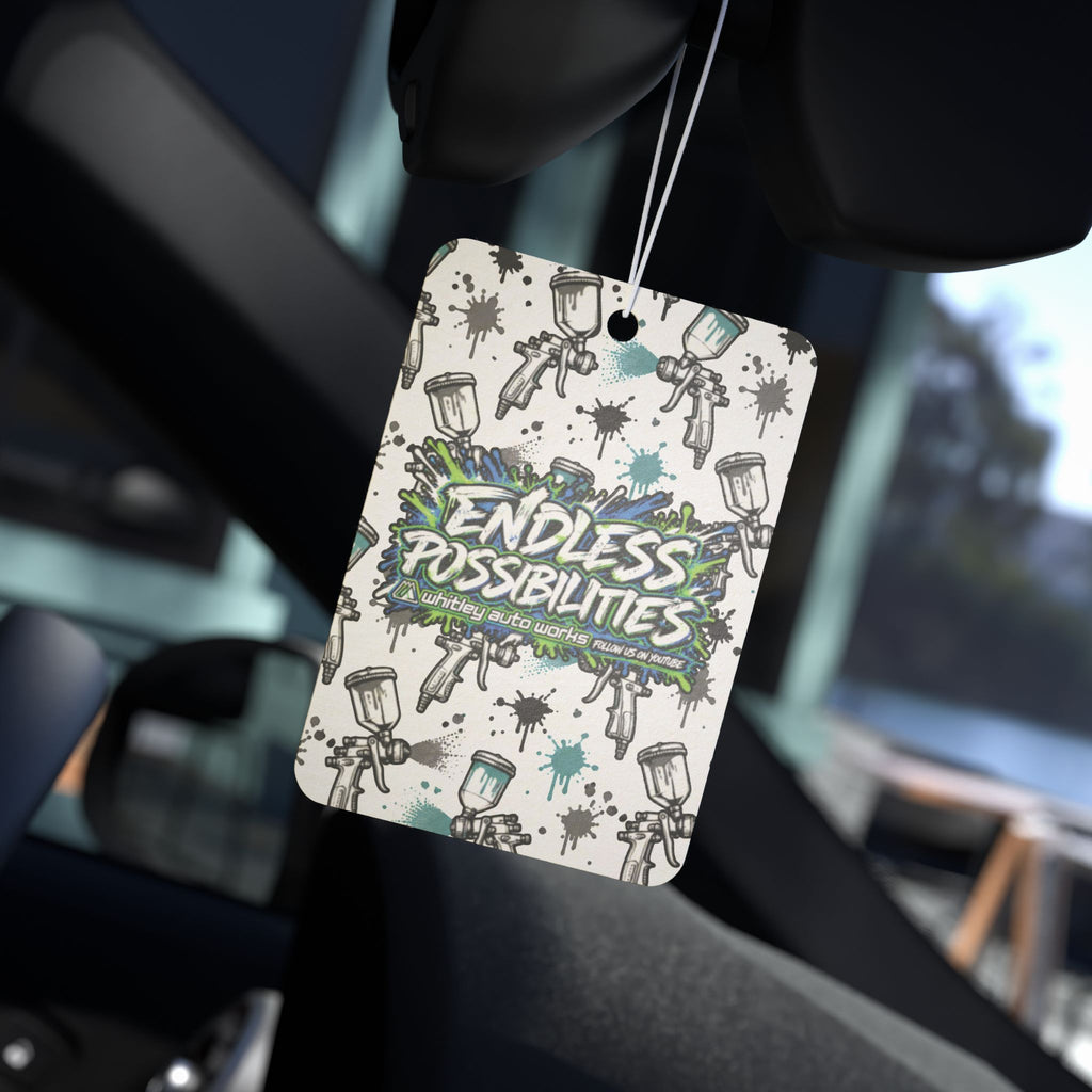 WAW Endless Possibilities SPLATTERD Car Air Freshener