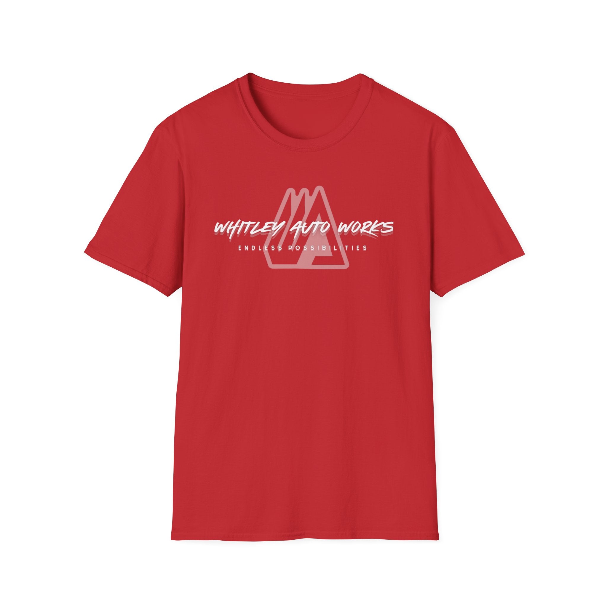 Whitley Auto Works Endless LOGO Tee — Automotive Logo T-Shirt