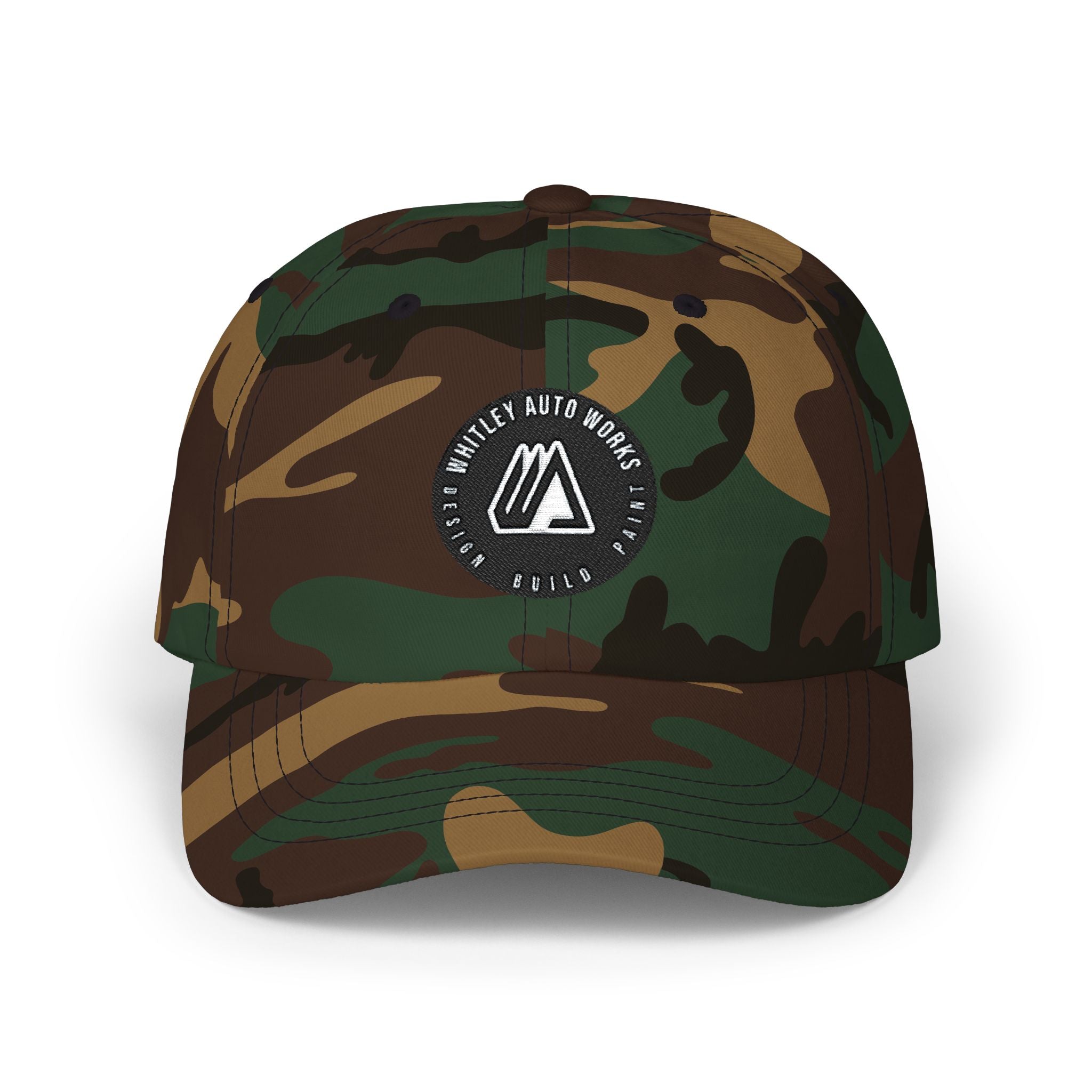 WAW Classic Dad Hat – Minimalist Embroidered Logo Baseball Hat