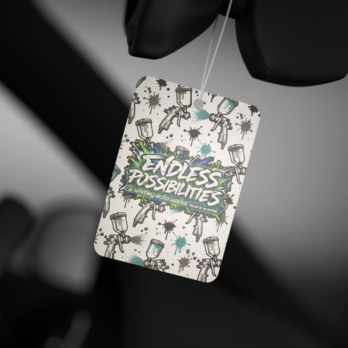WAW Endless Possibilities SPLATTERD Car Air Freshener