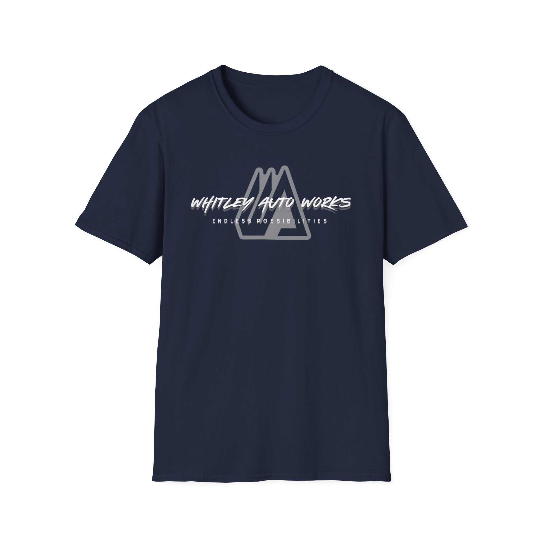 Whitley Auto Works Endless LOGO Tee — Automotive Logo T-Shirt