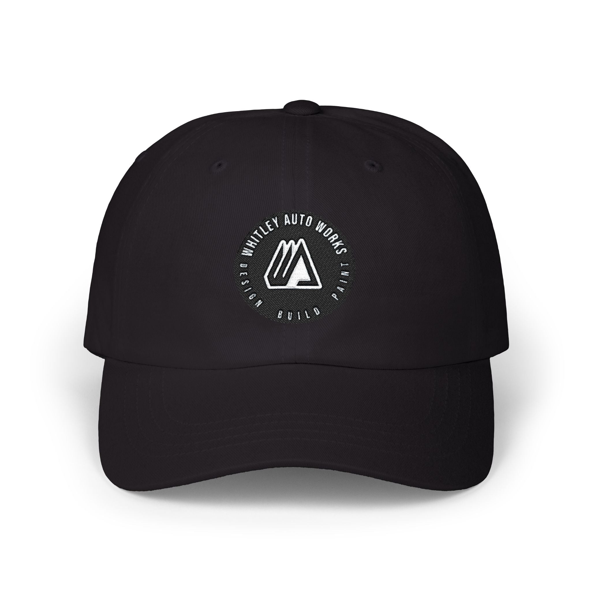 WAW Classic Dad Hat – Minimalist Embroidered Logo Baseball Hat