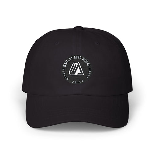 WAW Classic Dad Hat – Minimalist Embroidered Logo Baseball Hat