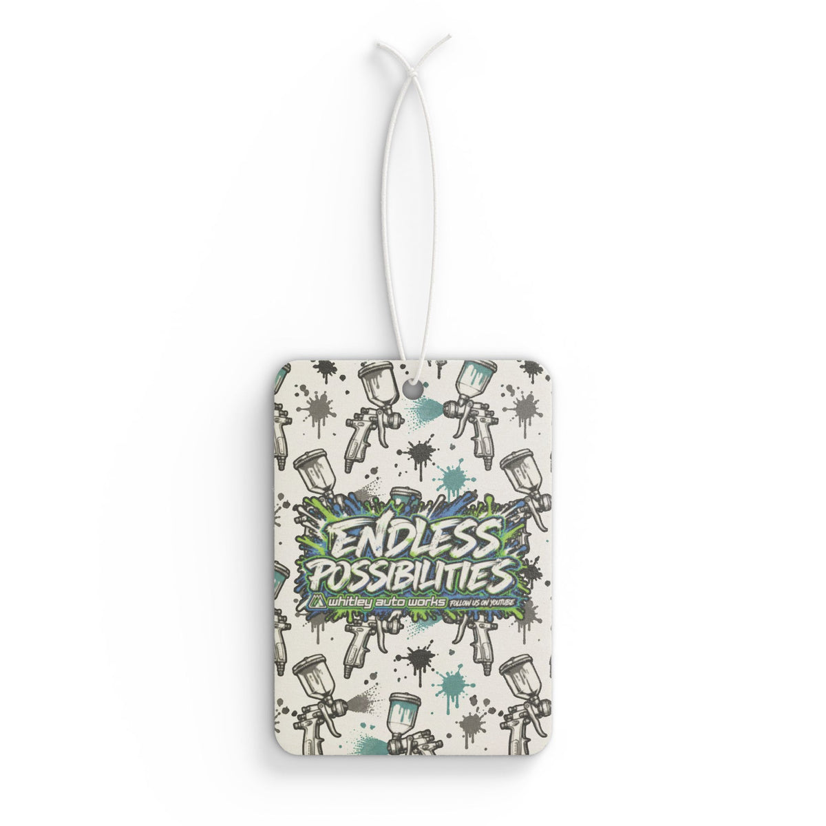 WAW Endless Possibilities SPLATTERD Car Air Freshener