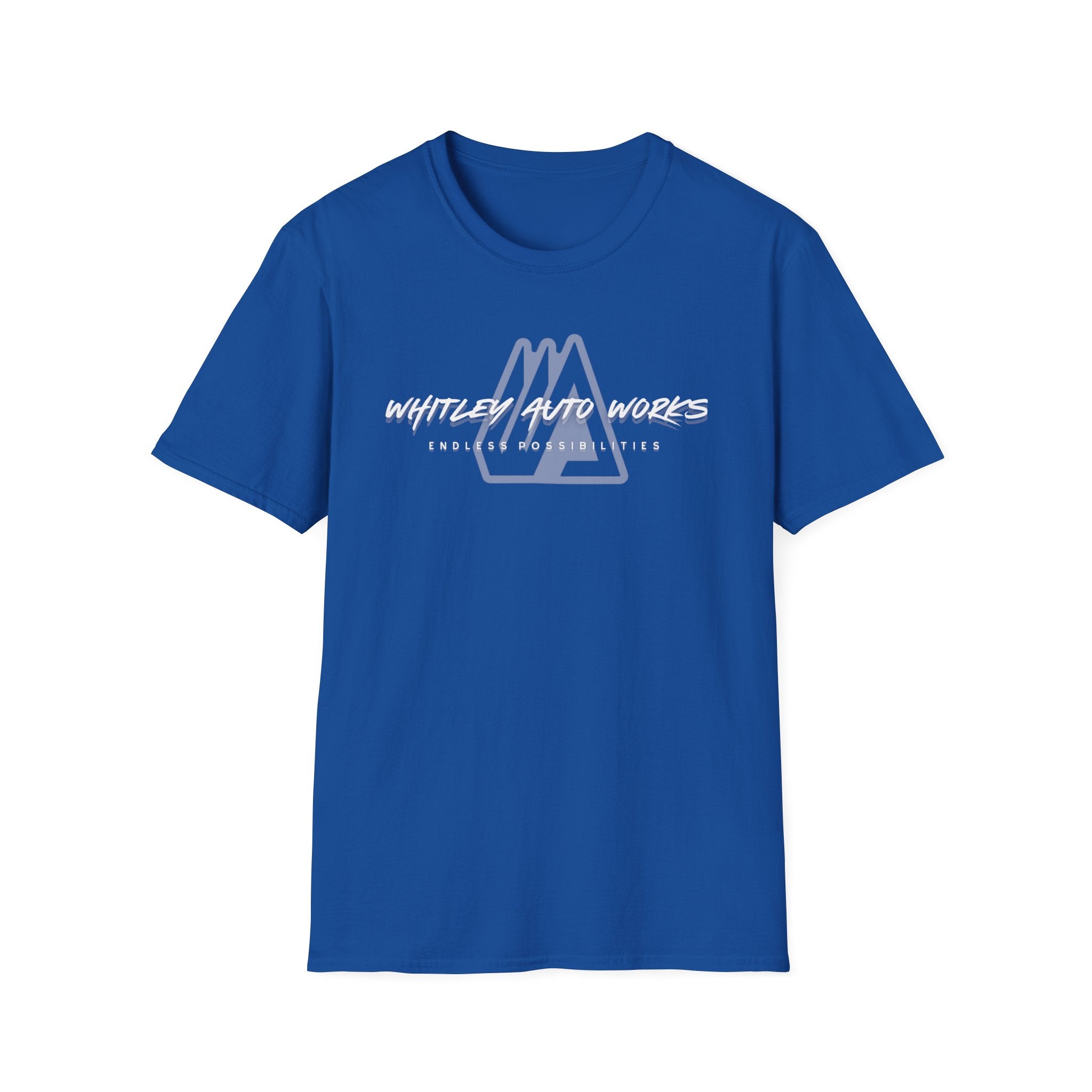 Whitley Auto Works Endless LOGO Tee — Automotive Logo T-Shirt