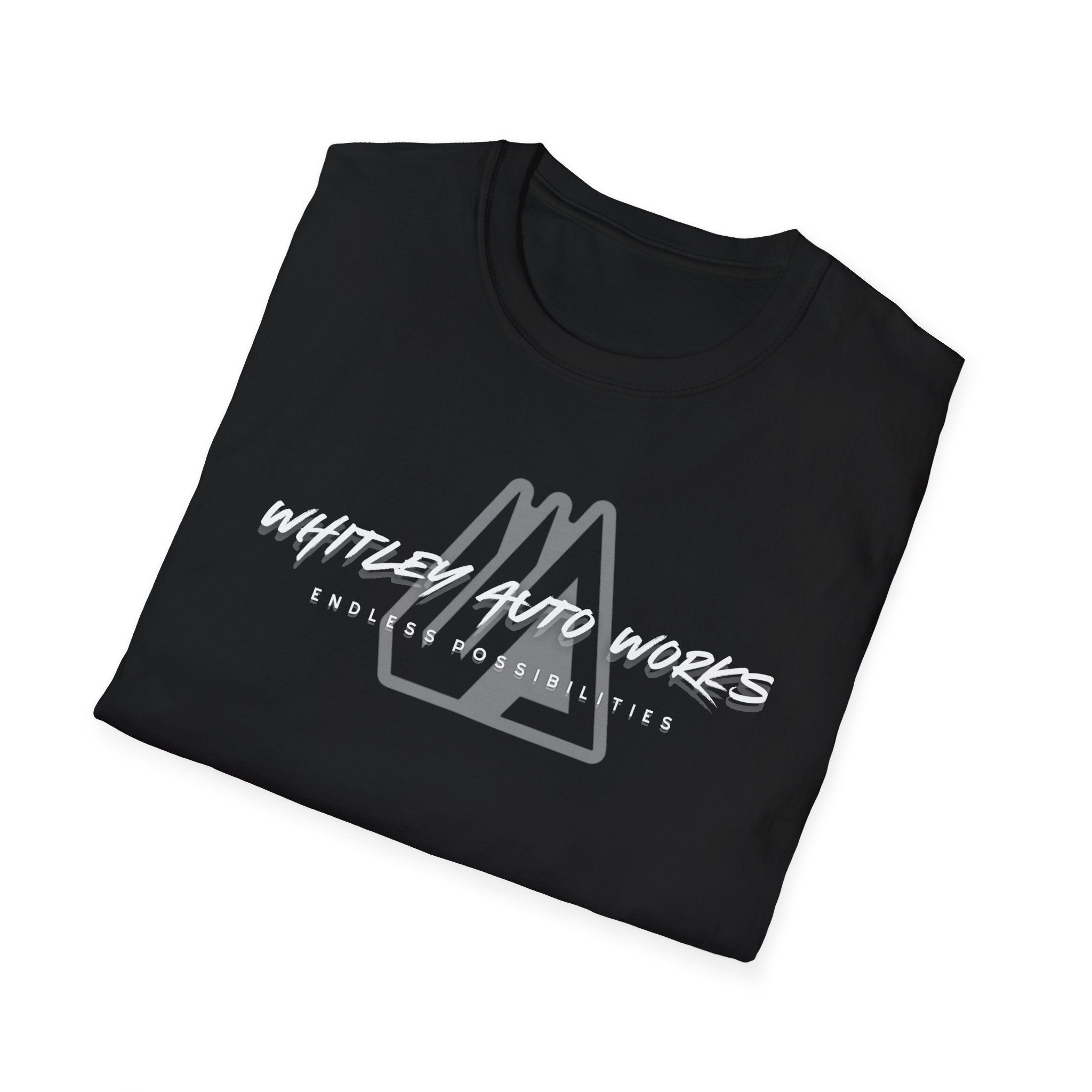 Whitley Auto Works Endless LOGO Tee — Automotive Logo T-Shirt