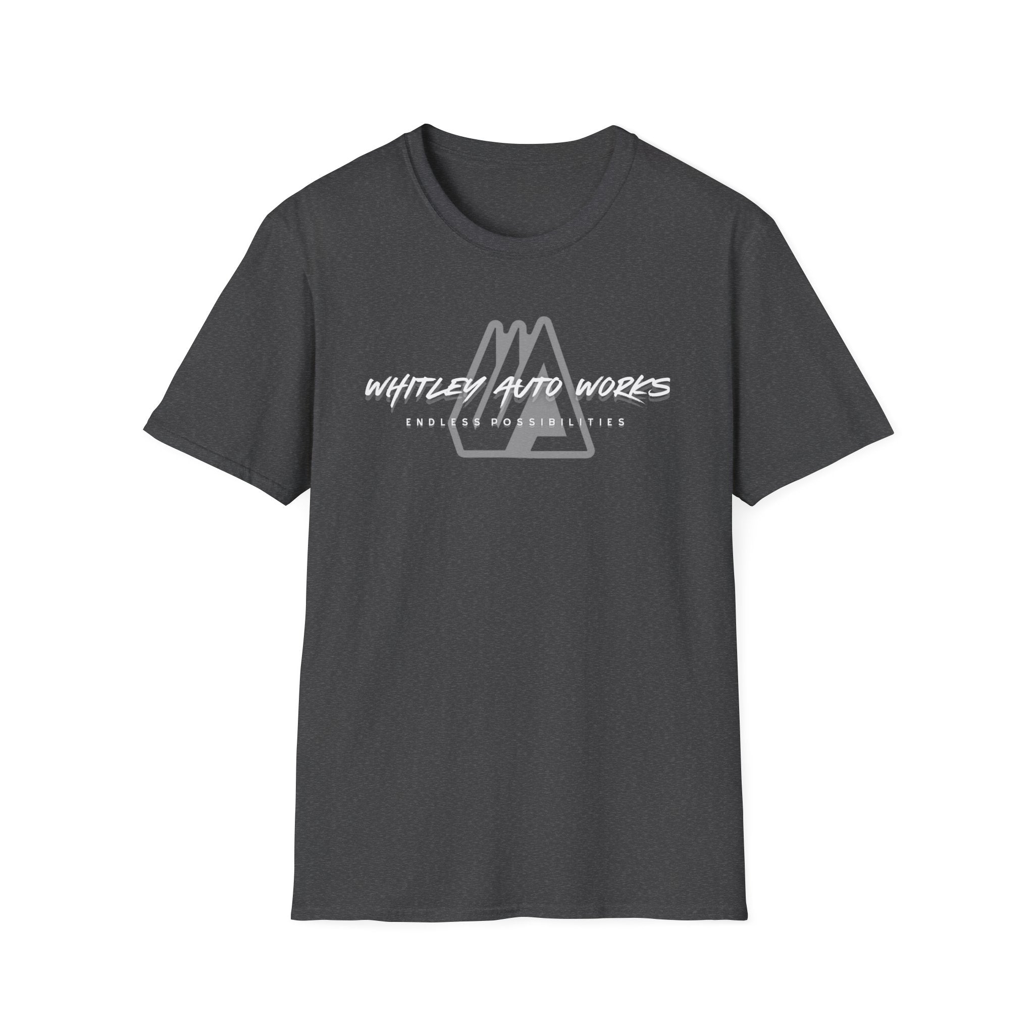Whitley Auto Works Endless LOGO Tee — Automotive Logo T-Shirt