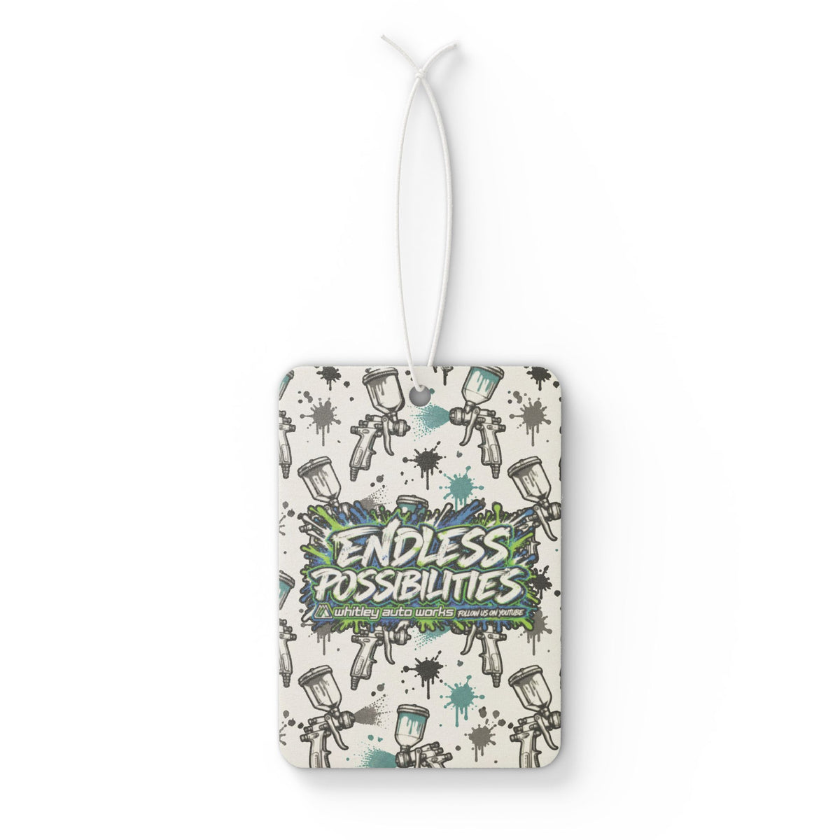 WAW Endless Possibilities SPLATTERD Car Air Freshener
