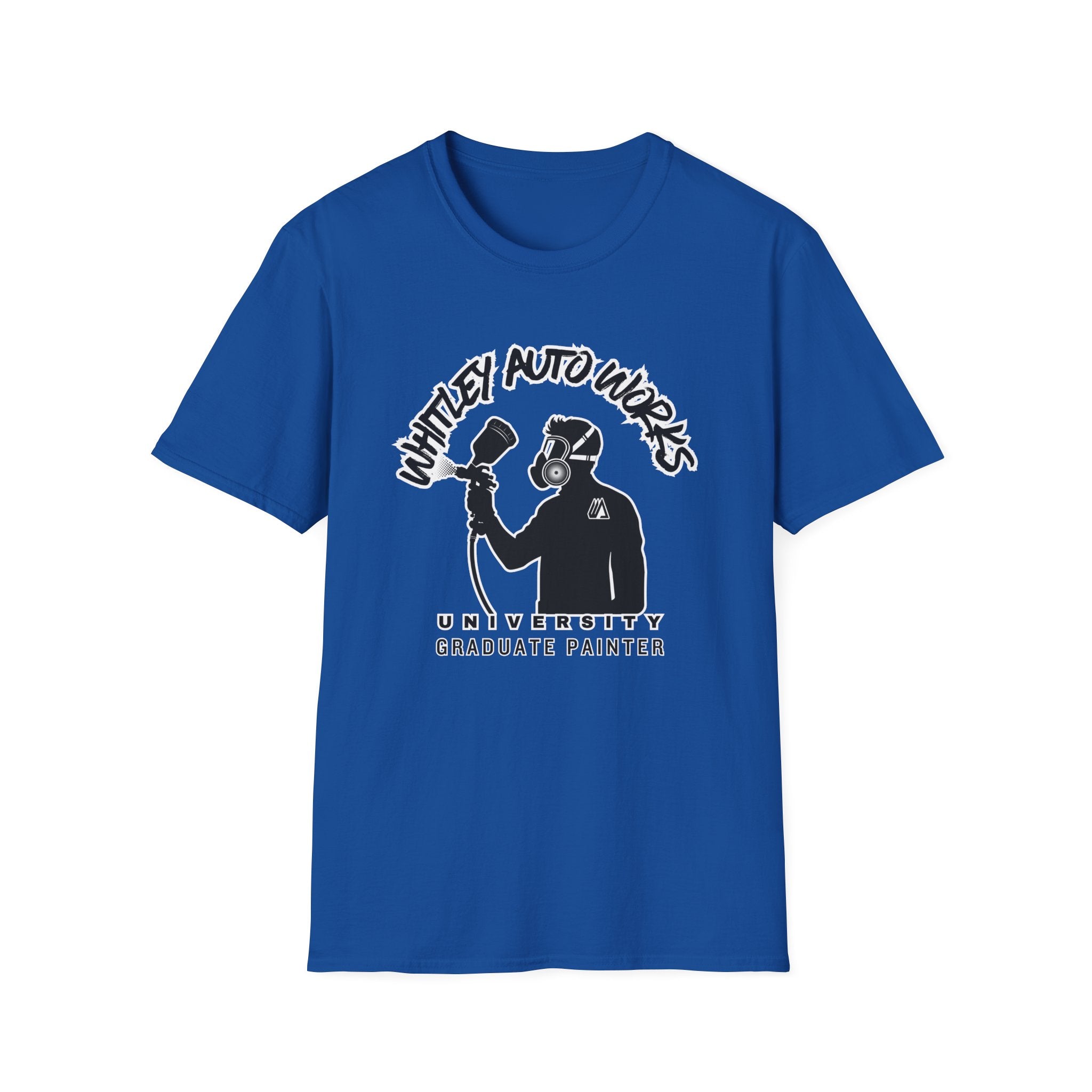 WAW GRAD SCHOOL Certified Painter LOL T-Shirt — Whitley Auto Works Academy Graphic Tee
