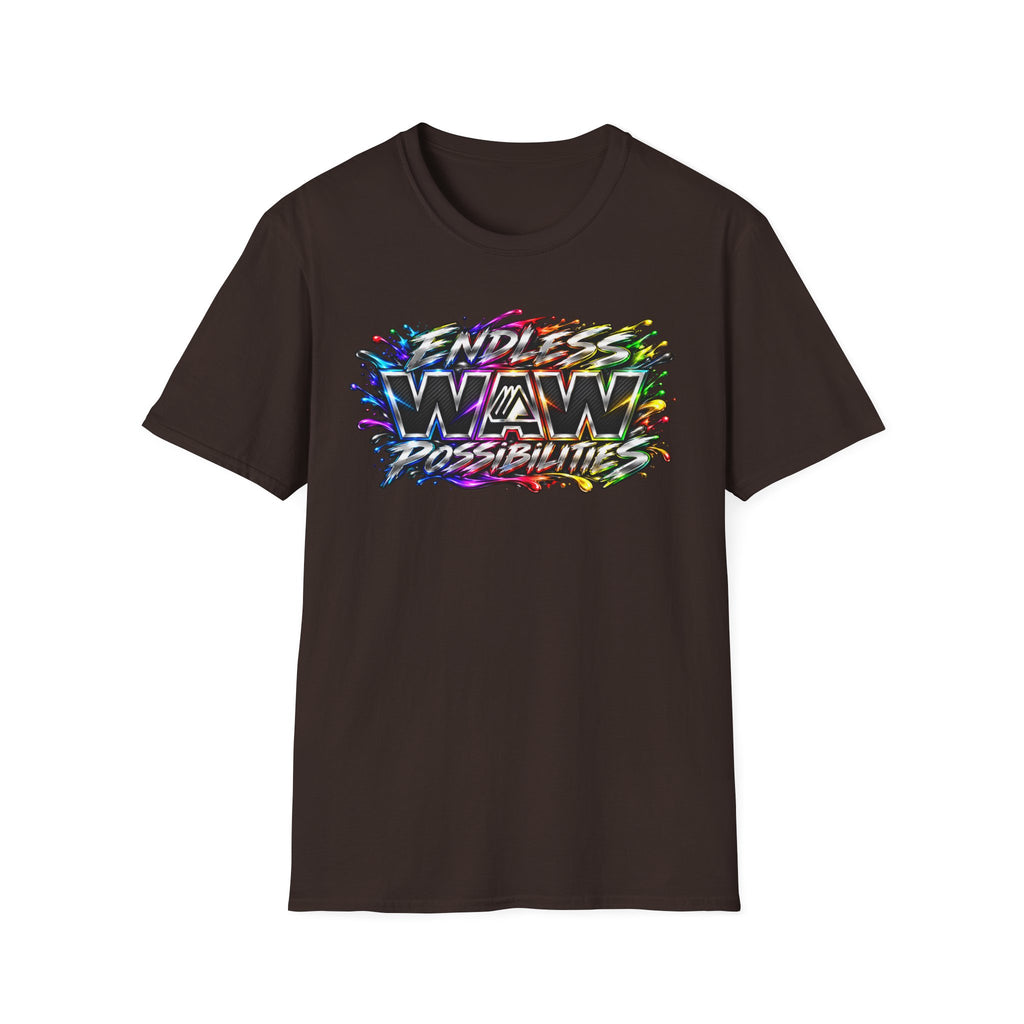 CRAZY COLORS ENDLESS Possibilities Inspirational Graphic T-Shirt